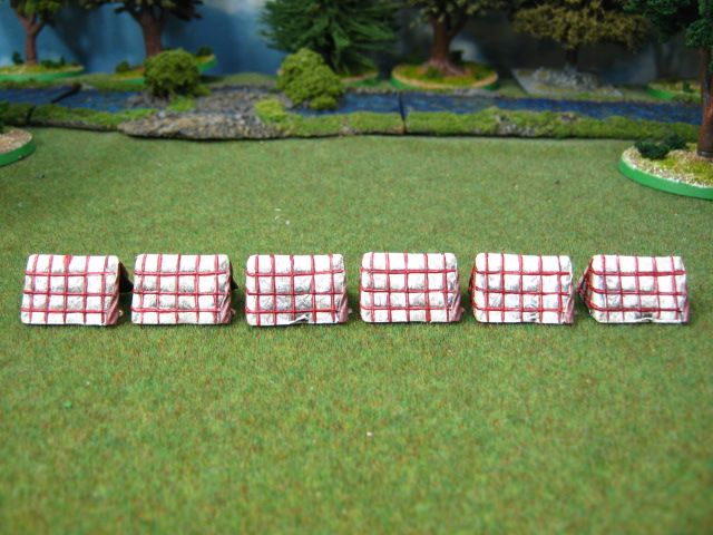 15mm DPS Painted Roman Marching Camp FF004  
