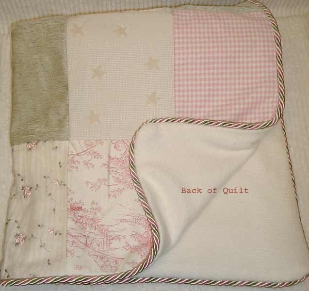 New Isabella Baby Crib Bedding by Glenna Jean 4pc set Quilt,Bumper 