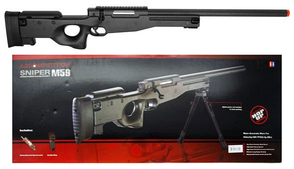 M59A Spring Powered Airsoft Sniper Rifle  
