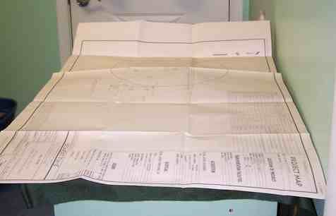 1960s Project Map SAC Air Force LOGAN COUNTY COLORADO  