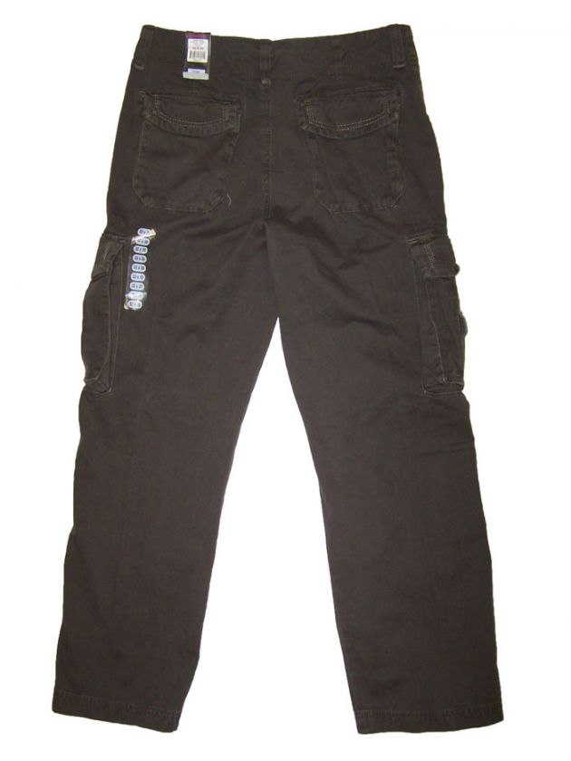 UnionBay Young Mens Cargo Pants Y35HE3D Saddle NWT*  