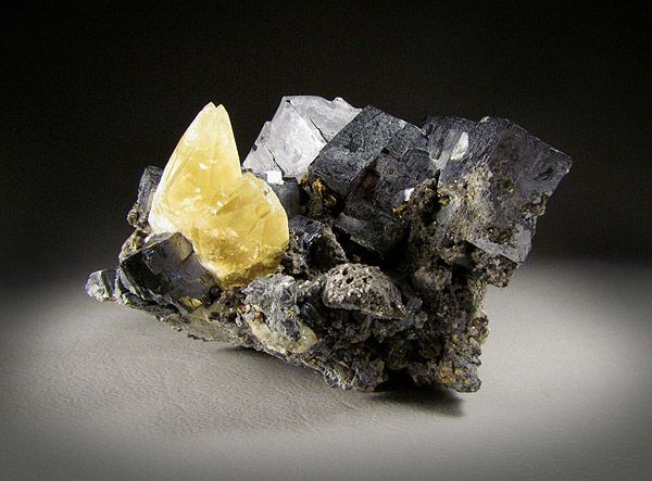 Calcite and Galena, Buick Mine, Missouri  