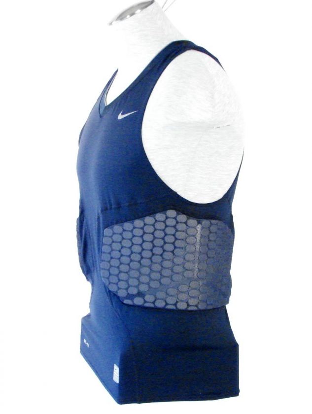 Nike Pro Combat Dri Fit Padded Compression Basketball Protection Tank 