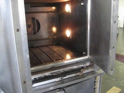   Double Deck Convection Oven Nat. GAS Full Size Work great  