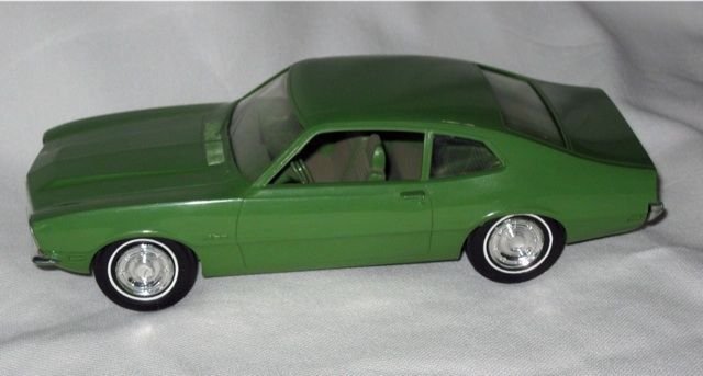 Vtg 1969/1970 Green Ford Maverick JoHan Promo Car  