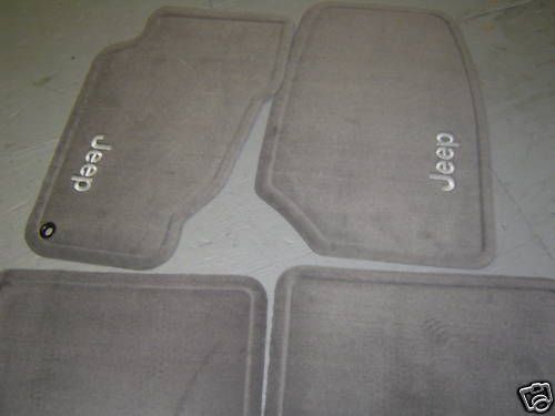 Jeep Grand Cherokee Taupe Carpet Floor Mats 99 04  