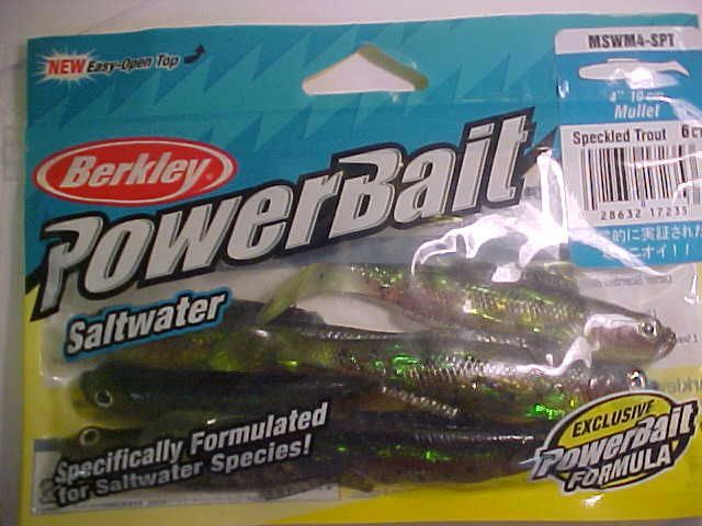 Berkley Power Bait Power 4 Speckl Trout Minnow Lures 6  