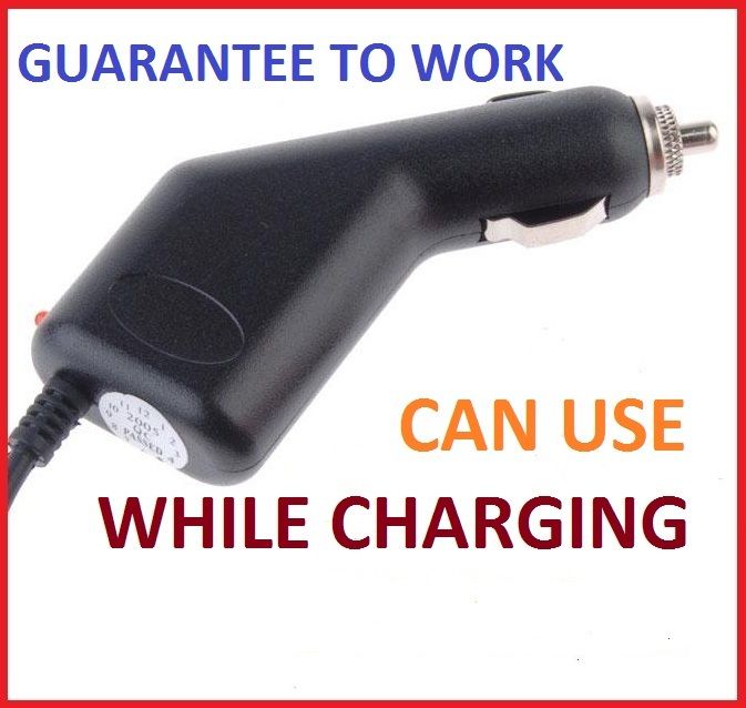 Auto Car Power Charger Cable GARMIN NUVI 510 755T 765T  